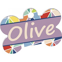 ID Tag - Pet Tag Bone Medium